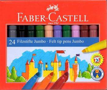 Faber-Castell Tusch børn jumbo 24 farver