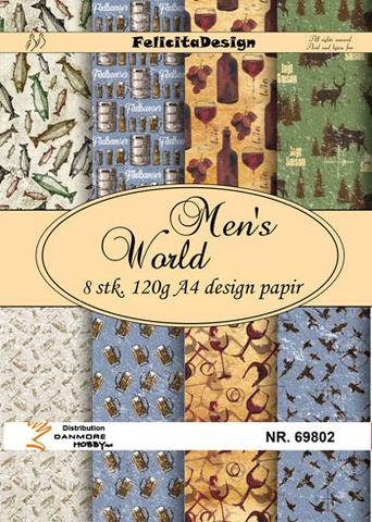 Felicita design A4, Men's world 8 ark
