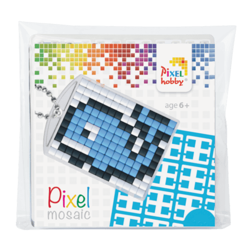Pixel nøgleringsæt hval