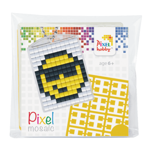 Pixel nøgleringsæt smiley
