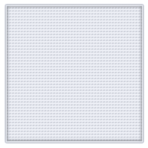 Pixel hvid Baseplade 12 x 12cm