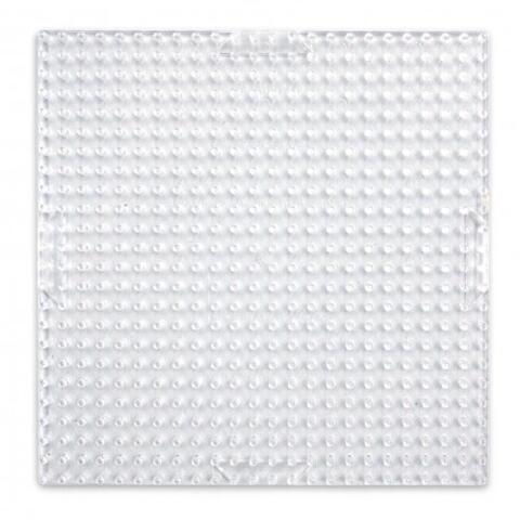 Pixel Lille plade transparent 6 x 6cm