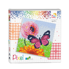 Pixel billede sommerfugl