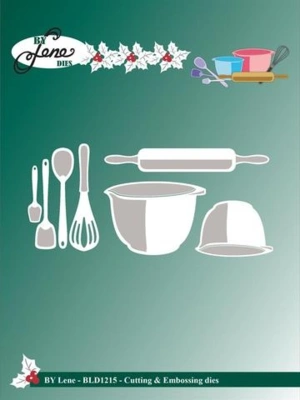 BY LENE DIES "Baking Equipment-1" BLD1215