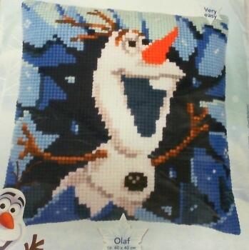 Broderi påmalet stramaj Olaf fra Frozen