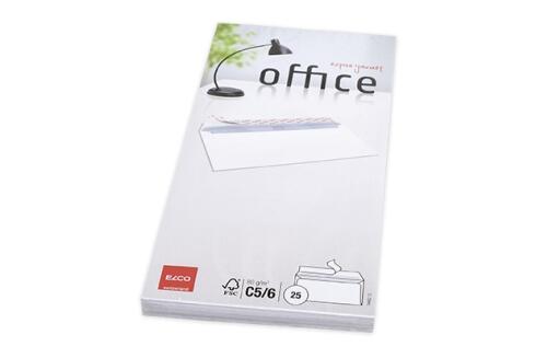 ELCO office kuvert hvid M65, 25stk.