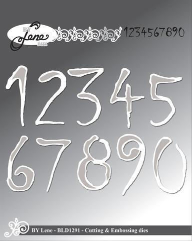 BY LENE DIES "Numbers" BLD1291