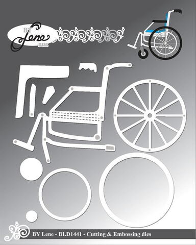 BY LENE DIES "Wheelchair" BLD1441