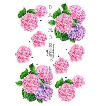 3D ark Dan-Quick hortensia blomst