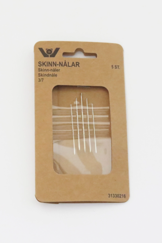 LÆDERNÅLE STR. 3/7 , 5STK.
