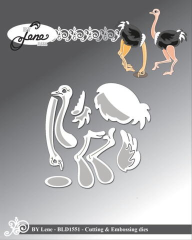 BY Lene Dies "Ostrich" BLD1551