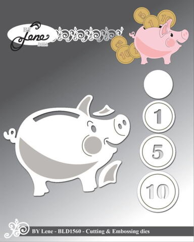 BY Lene Dies "Piggy Bank" BLD1560