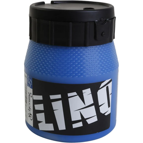 Linoleumssværte 1 Ds., 250 ml, Blå
