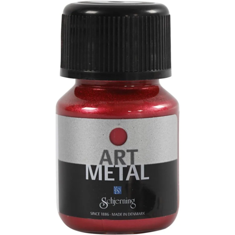 Art Metal lava rød 30ml
