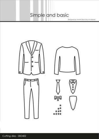 Simple and Basic die "Jacket & Trousers" SBD402