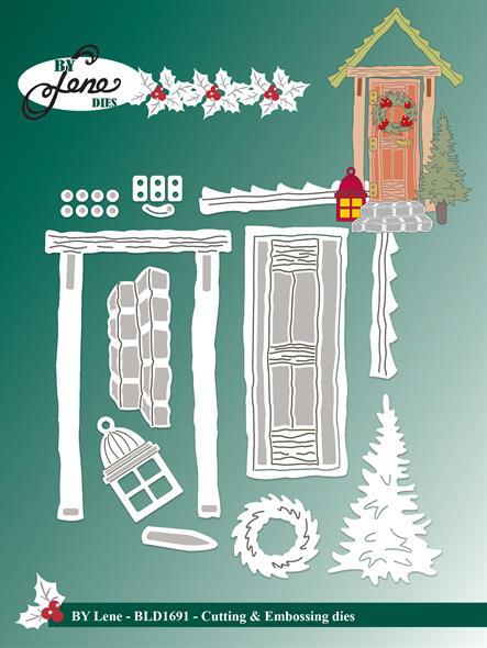 BY Lene Dies "Christmas Door" BLD1691