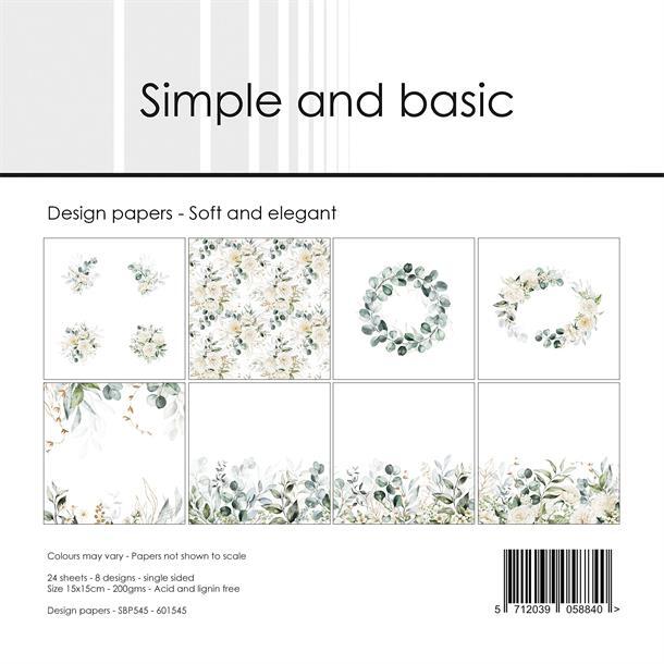 Simple and Basic Design Papers "Soft and elegant" SBP545