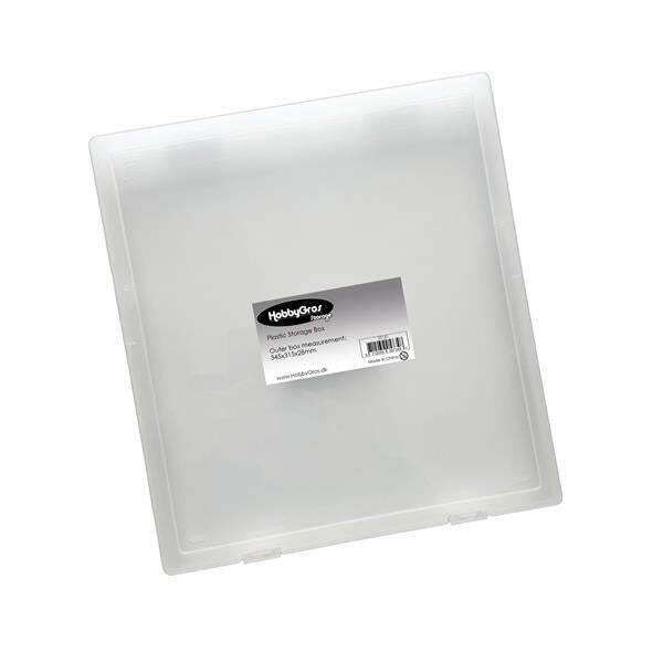 HobbyGros Storage "Plastic Storage Box - For Scrapbooking Paper" SS131