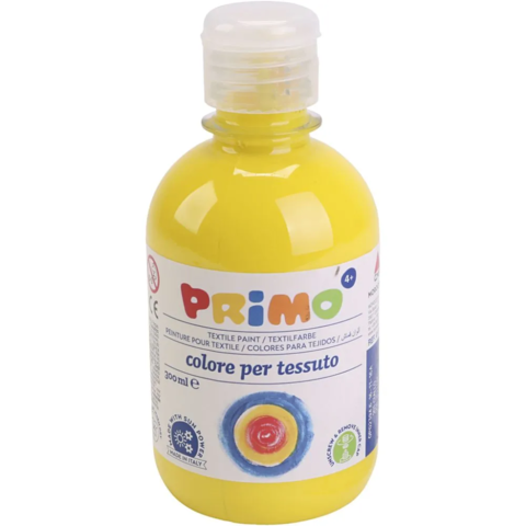 Tekstilmaling 300ml, gul