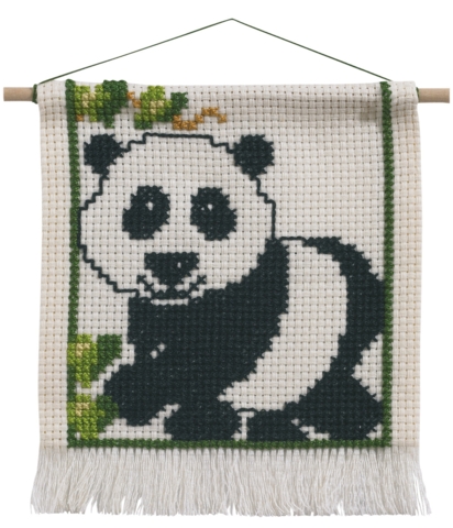 Broderi My First Kit Panda, 16x18cm