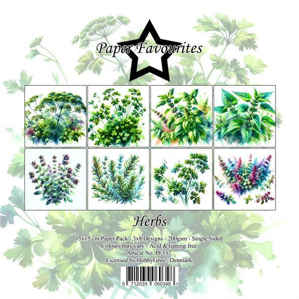 Paper Favourites Paper Pack "Herbs" PF537