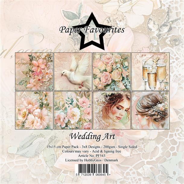 Paper Favourites Paper Pack "Wedding Art" PF543
