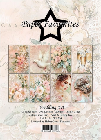 Paper Favourites Paper Pack "Wedding Art" PFA584