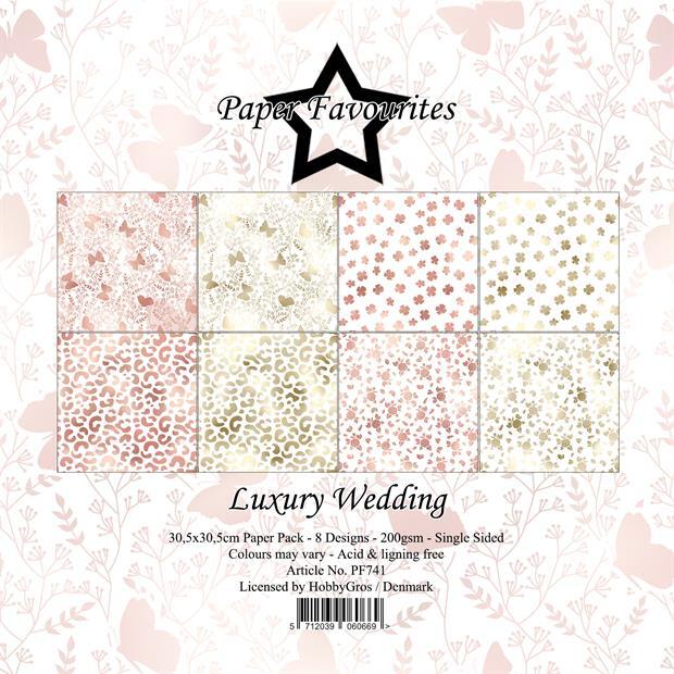 Paper Favourites Paper Pack "Luxury Wedding" PF741