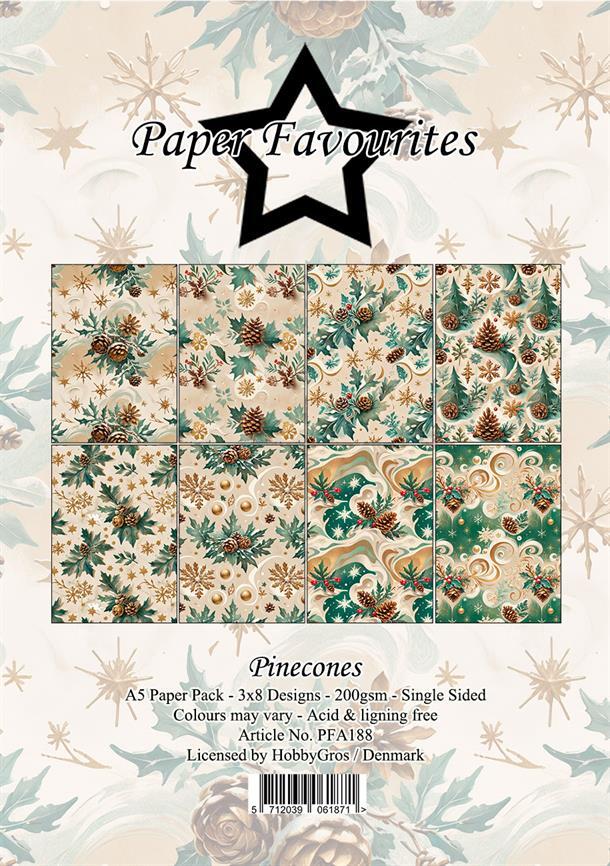Paper Favourites Paper Pack "Pinecones" PFA188