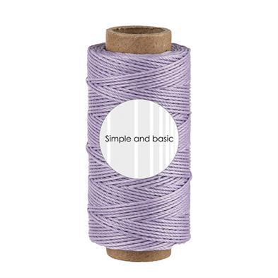 Simple and basic Polyester Thread 50m "Light Lavender" SBA717