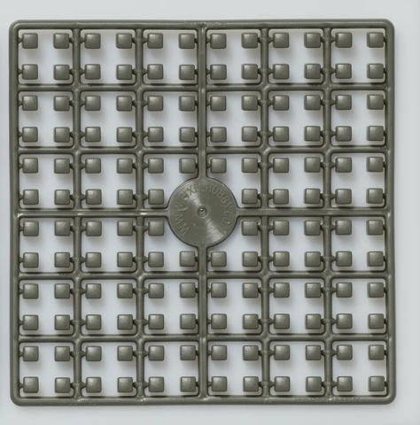 Pixelhobby perler aske grå 204