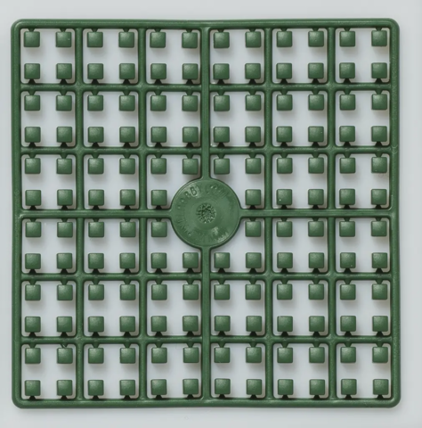 Pixelhobby perler mørk grøn 210