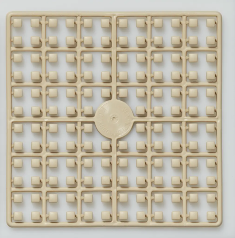 Pixelhobby perler lys beige, brun 233