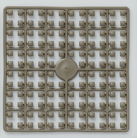 Pixelhobby perler mørk beige, brun 234