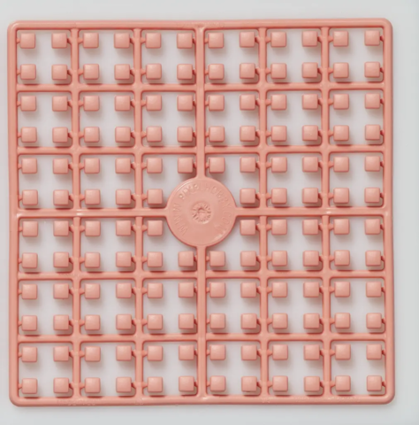 Pixelhobby perler mørk rosa, lakse, 275