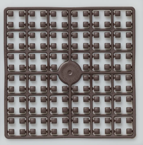 Pixelhobby perler mørk brun 283