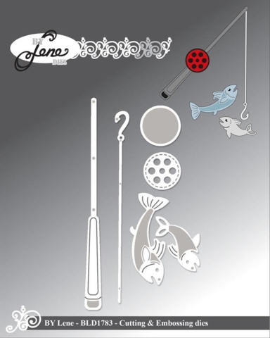 BY Lene Dies "Fishing Rod" BLD1783