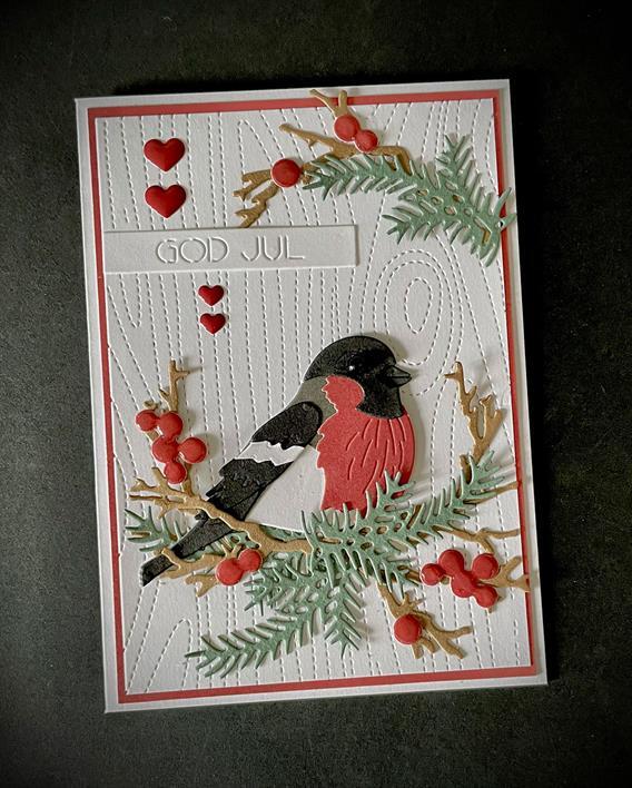 BY Lene Dies "Christmas Robin" BLD1795