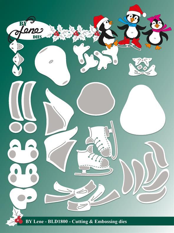 BY Lene Dies "Happy Penguins" BLD1800