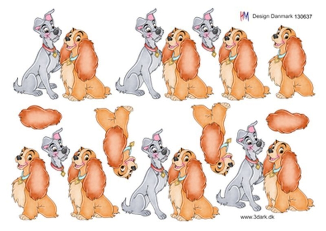 3D ark HM-design Lady og vagabonden