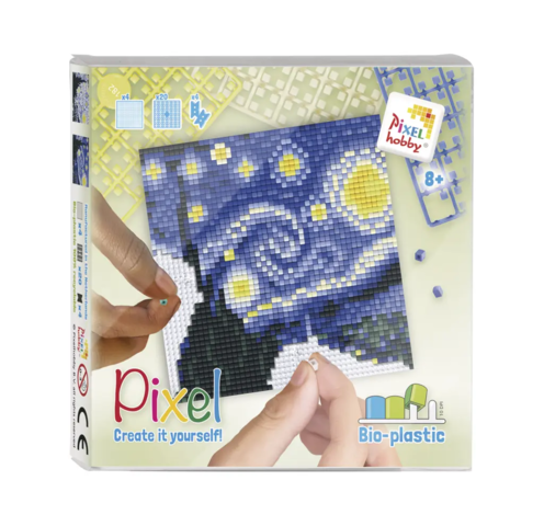 Pixelsæt - Stjernenat - Van Gogh Pixel Classic