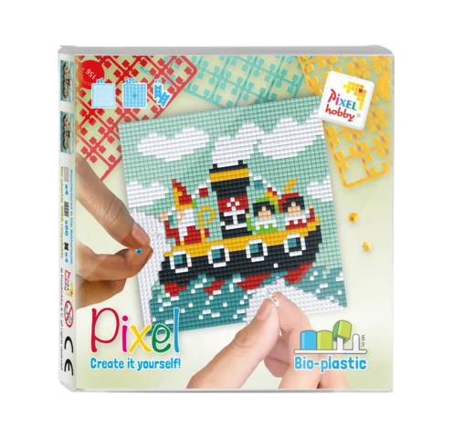 Pixelsæt - Sinterklaas - Dampskib Pixel Classic