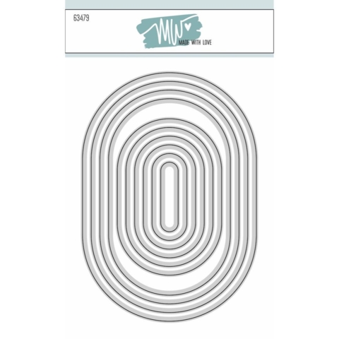 Dies Made With Love Basic Ovals 2