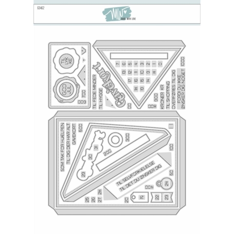 Dies Made With Love Envelope box