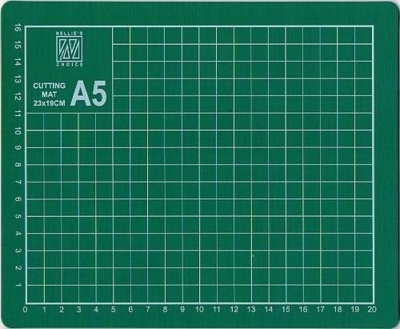 Skæreplade GRØN A5