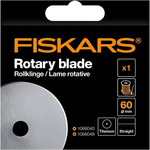 Fiskars Rulleskæreblad, 60mm