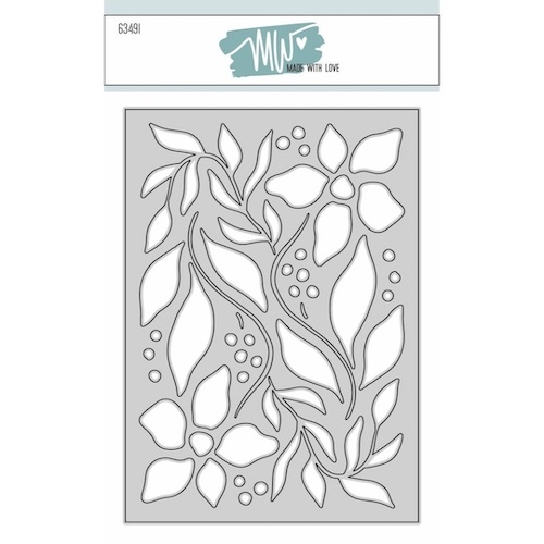 Dies Made With Love Flower Card