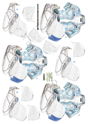 3D ark Dan-Design drengetøj og tekst