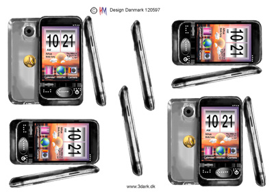 3D ark HM-design Stor IPhone