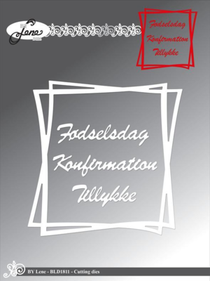 BY Lene Dies "Square Frame" BLD1811